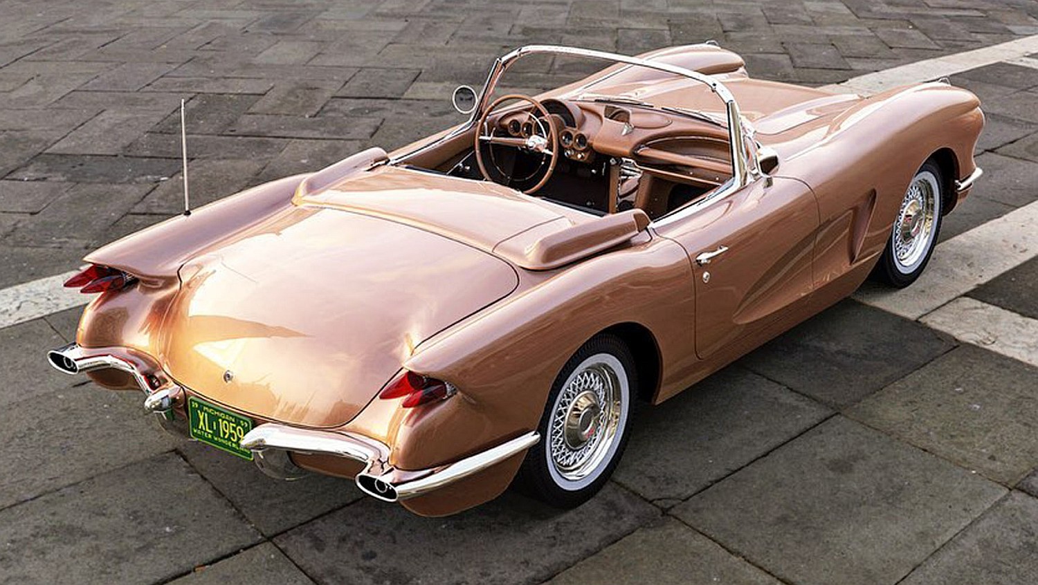 Click to Enlarge-Esc to Close Corvette Generations/C1/C1 1959 Cadillac roadster deville corvette.jpg